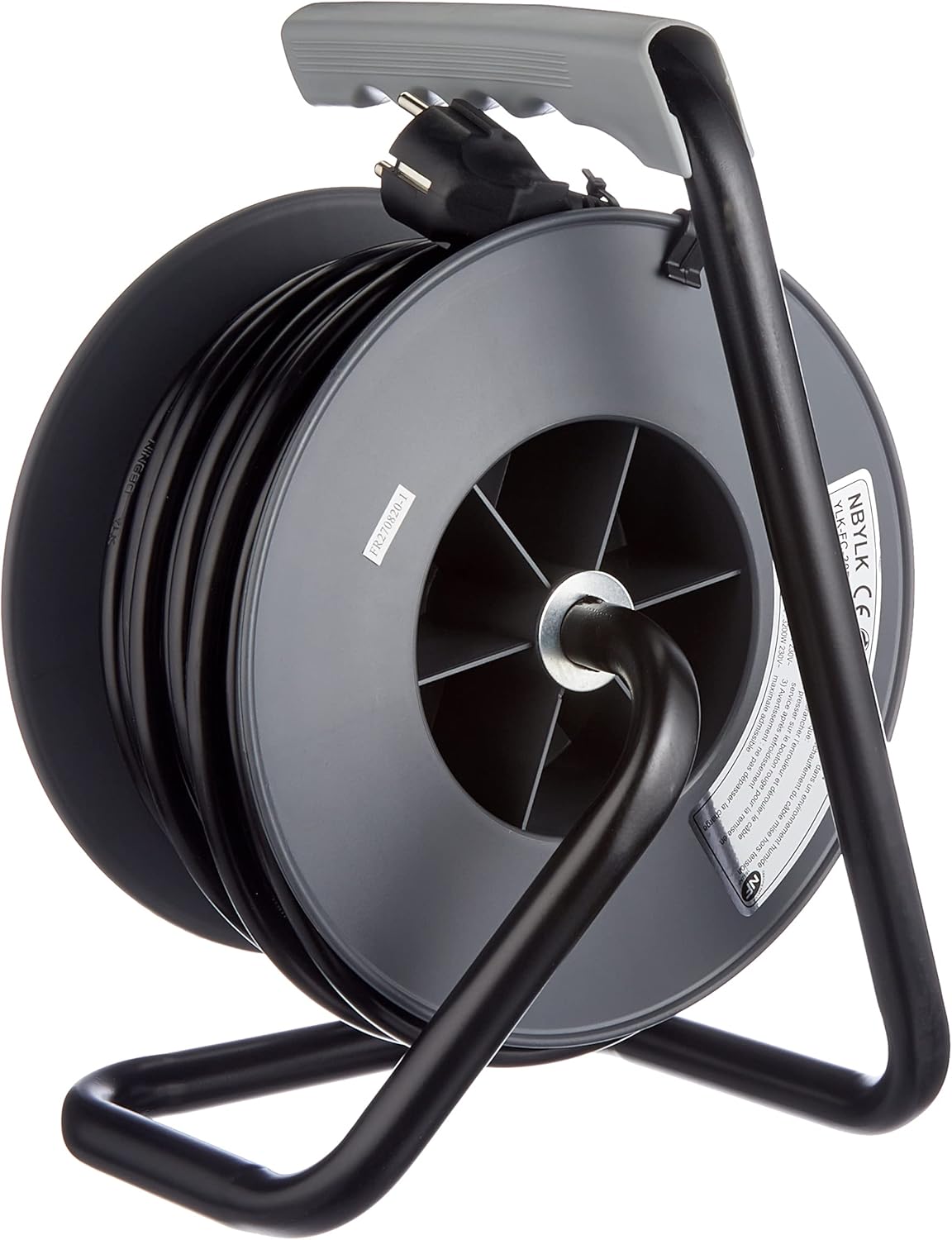 Electraline Prolunga Elettrica 30m con Avvolgitore 4 Prese - immagine 2