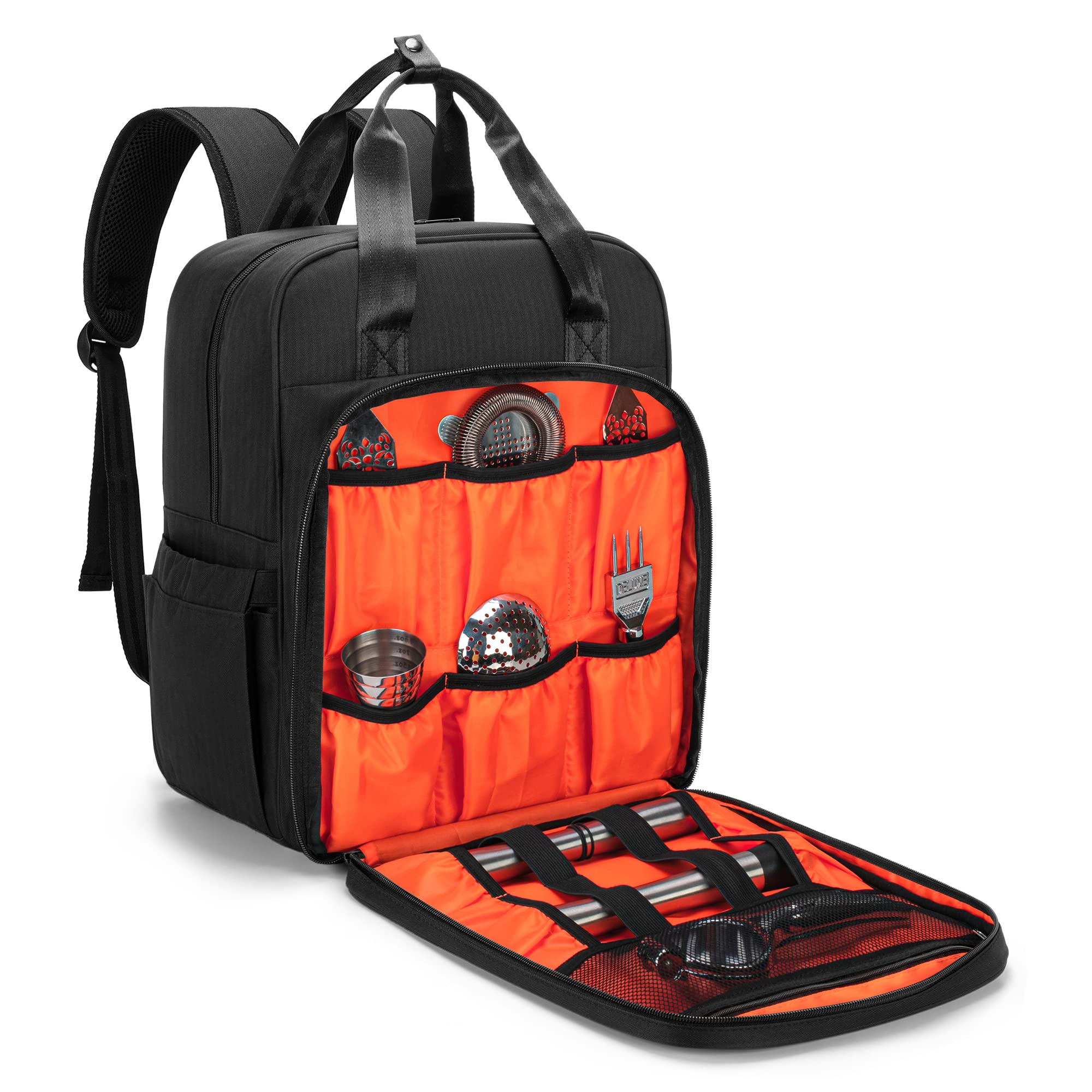 CURMIO Borsa da Barman da Viaggio, Nera (SOLO borsa)