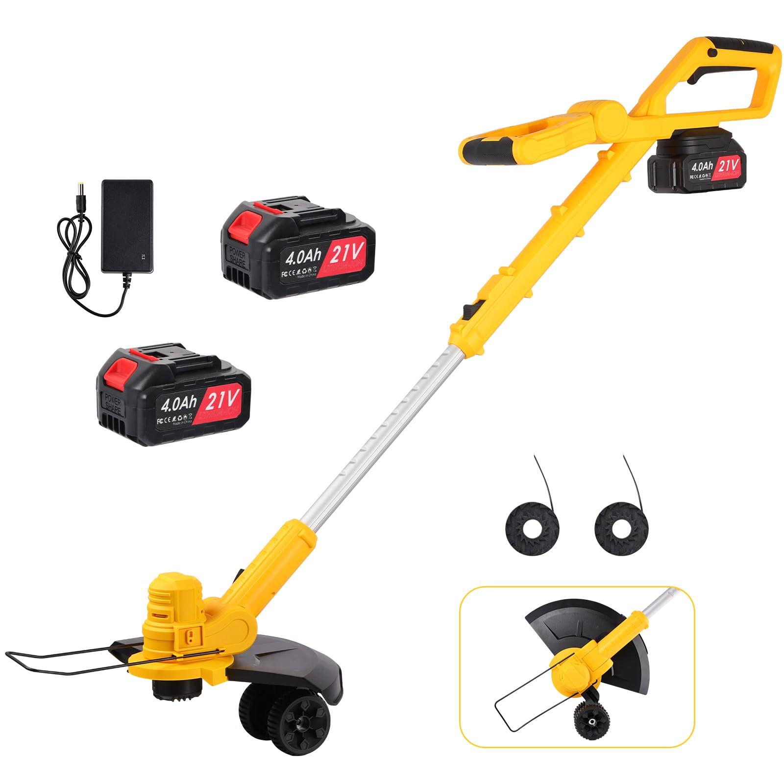 Decespugliatore a Batteria 21V 2x4000mAh