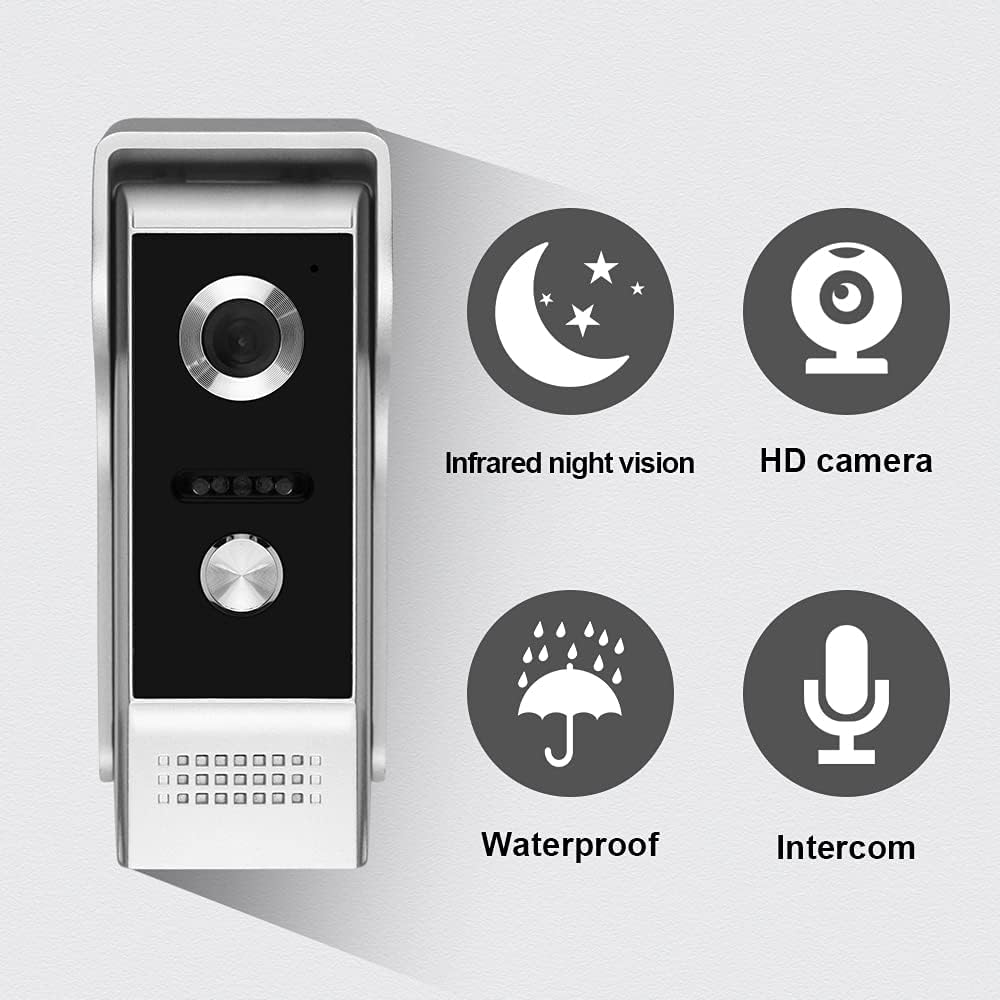 FTes RFKits Videocitofono Tuya Cablato 7 Pollici - immagine 4