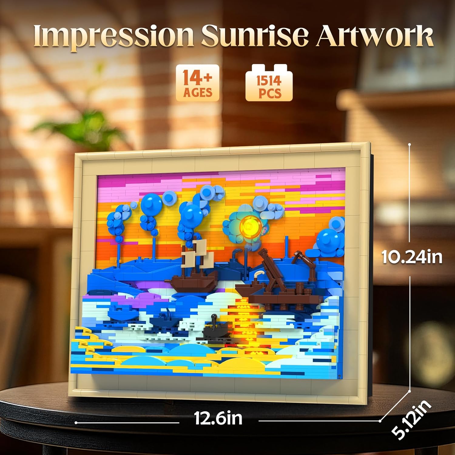 Jmbricklayer Impression Sunrise Building Set con Luci 70016 - immagine 4