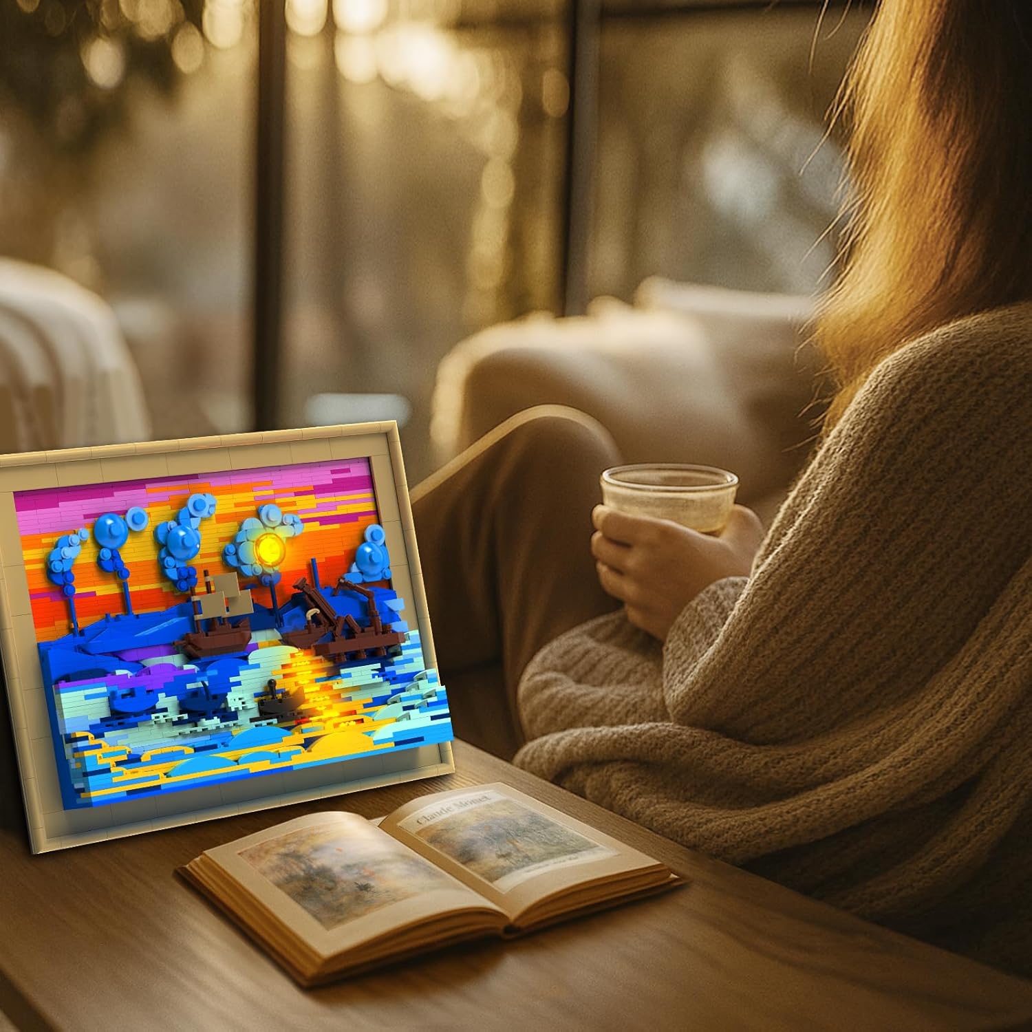 Jmbricklayer Impression Sunrise Building Set con Luci 70016 - immagine 6