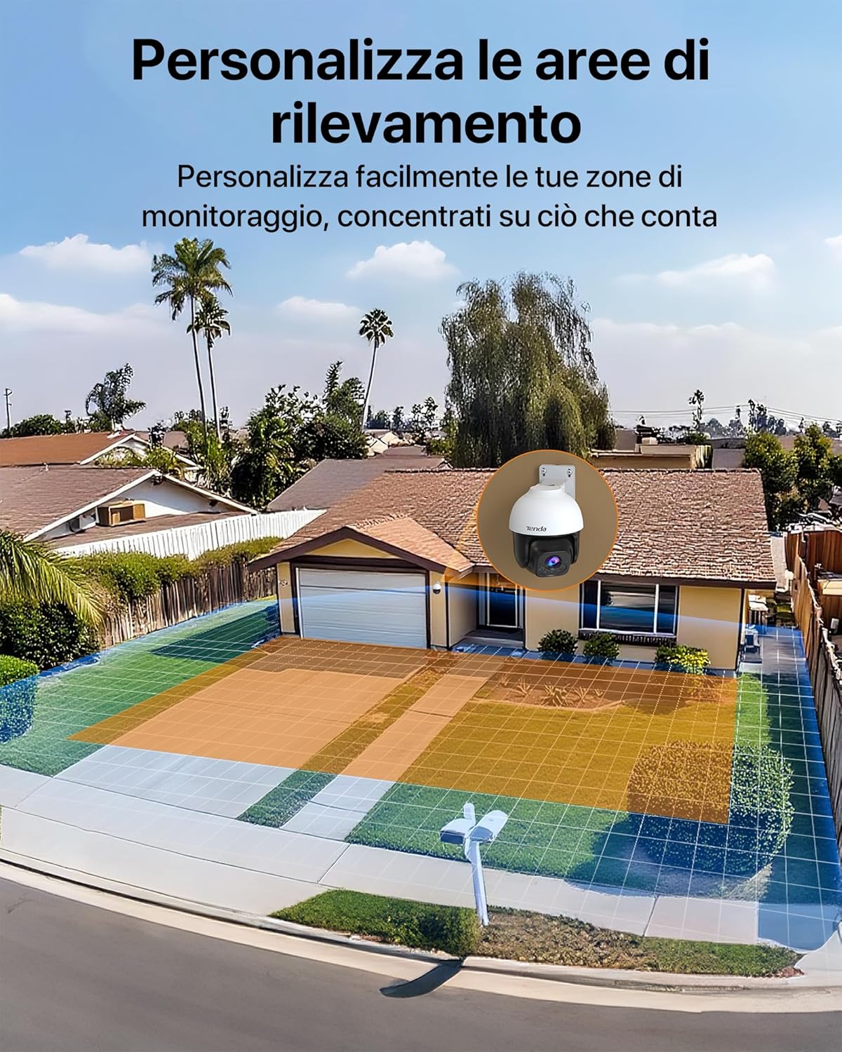 Tenda Telecamera WiFi Esterno 5MP - immagine 6