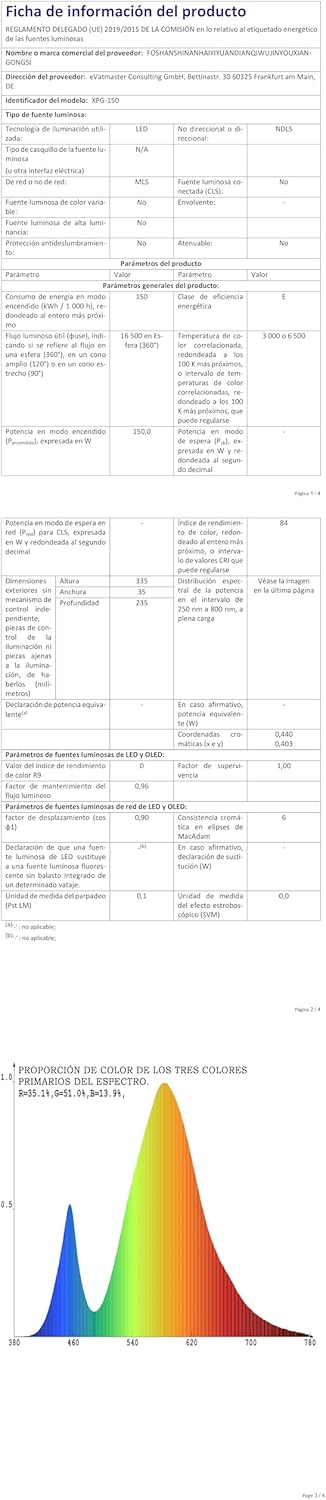 RIGIDON Faretto LED RGB Smart 150W 15000LM - immagine 9