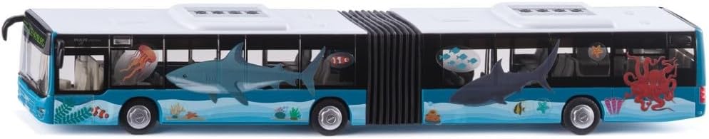 siku 3736 - Autosnodato MAN 1:50, Turchese - immagine 5