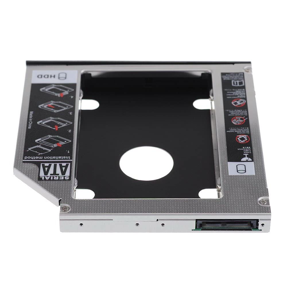 Nfhk SATA 22pin HDD Caddy Case per Laptop 9.5mm
