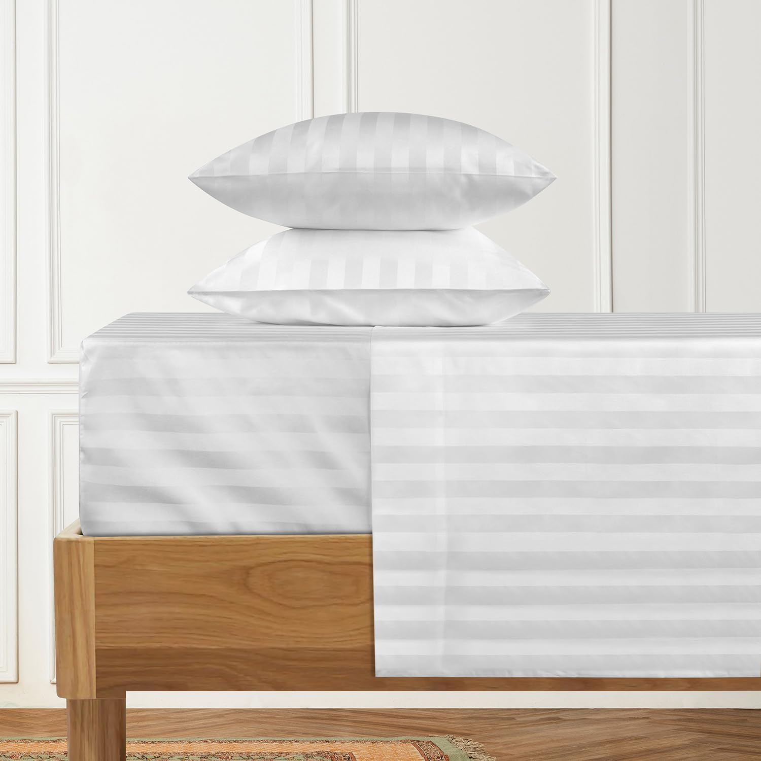 Urbanhut Lenzuola Cotone Egiziano 1000 Fili King Size