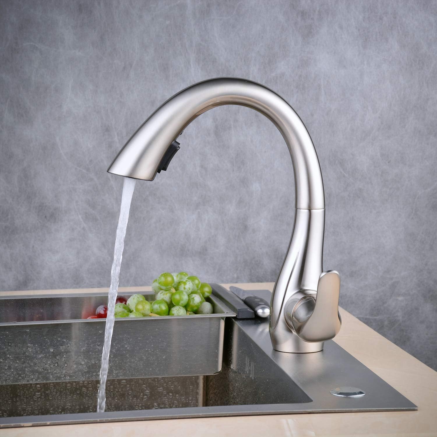 Beelee Rubinetto Cucina Professionale Girevole 360° - immagine 4