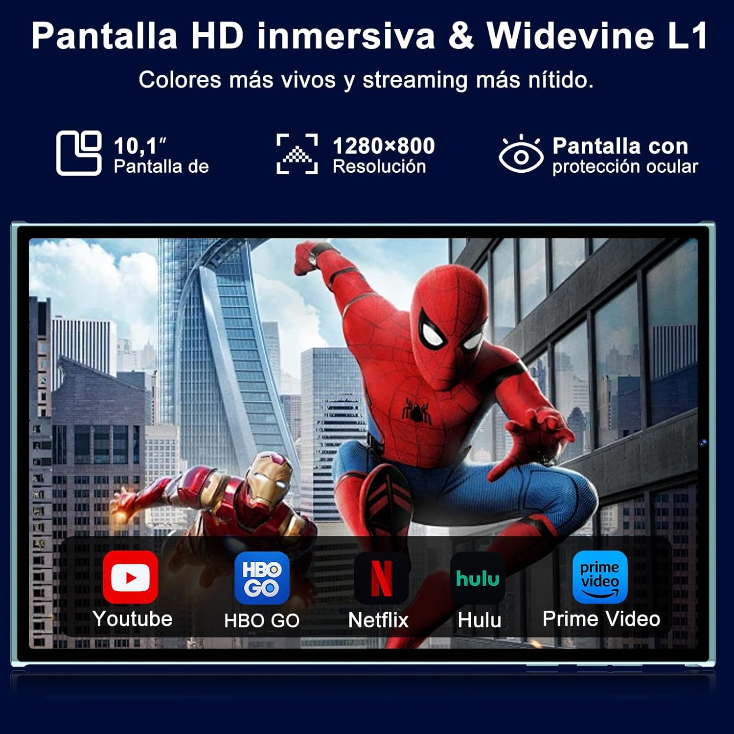 Tablet 10 Pollici Android 15 con Gemini AI, Verde - immagine 4