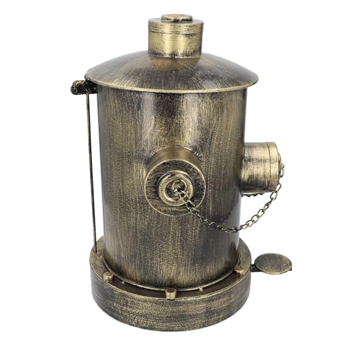 Noennull Cestino Rifiuti Idrante Antincendio Retrò