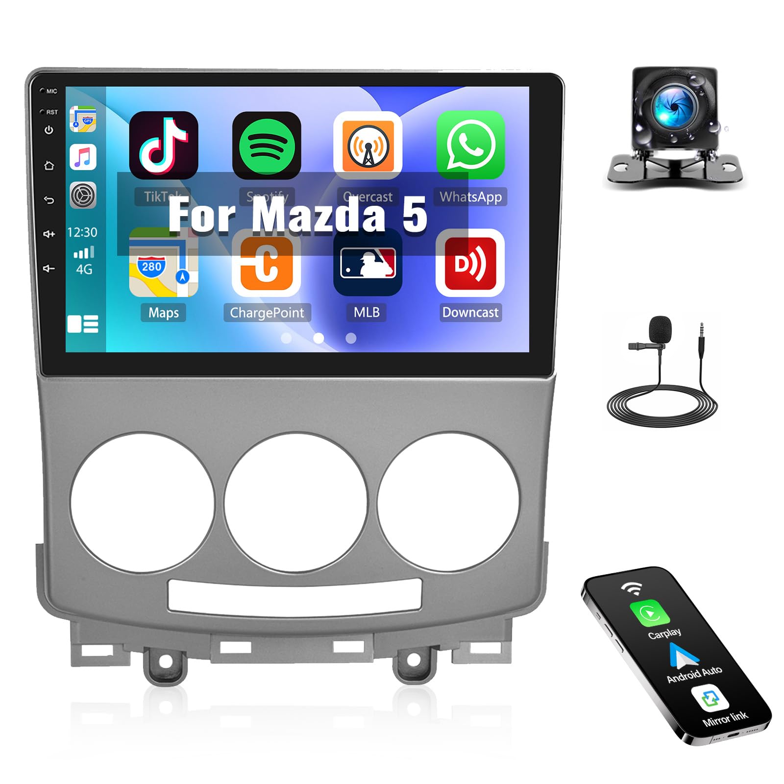 Sixtop Autoradio 2G+64G per Mazda 5 (2007-2010)