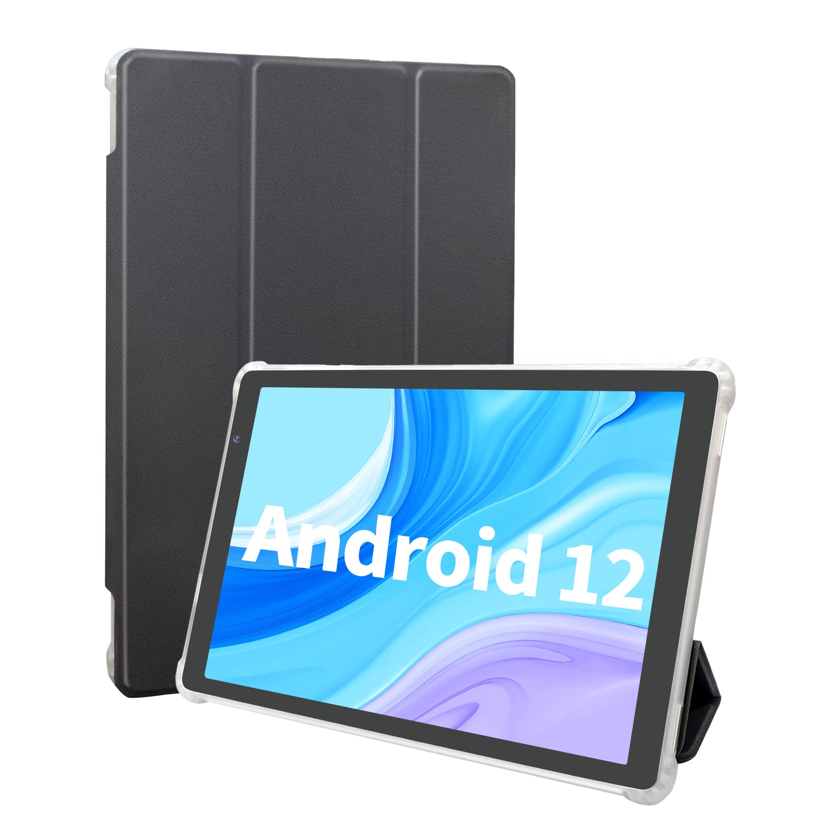 Pritom Tablet Android 12 da 10 pollici, Gary scuro