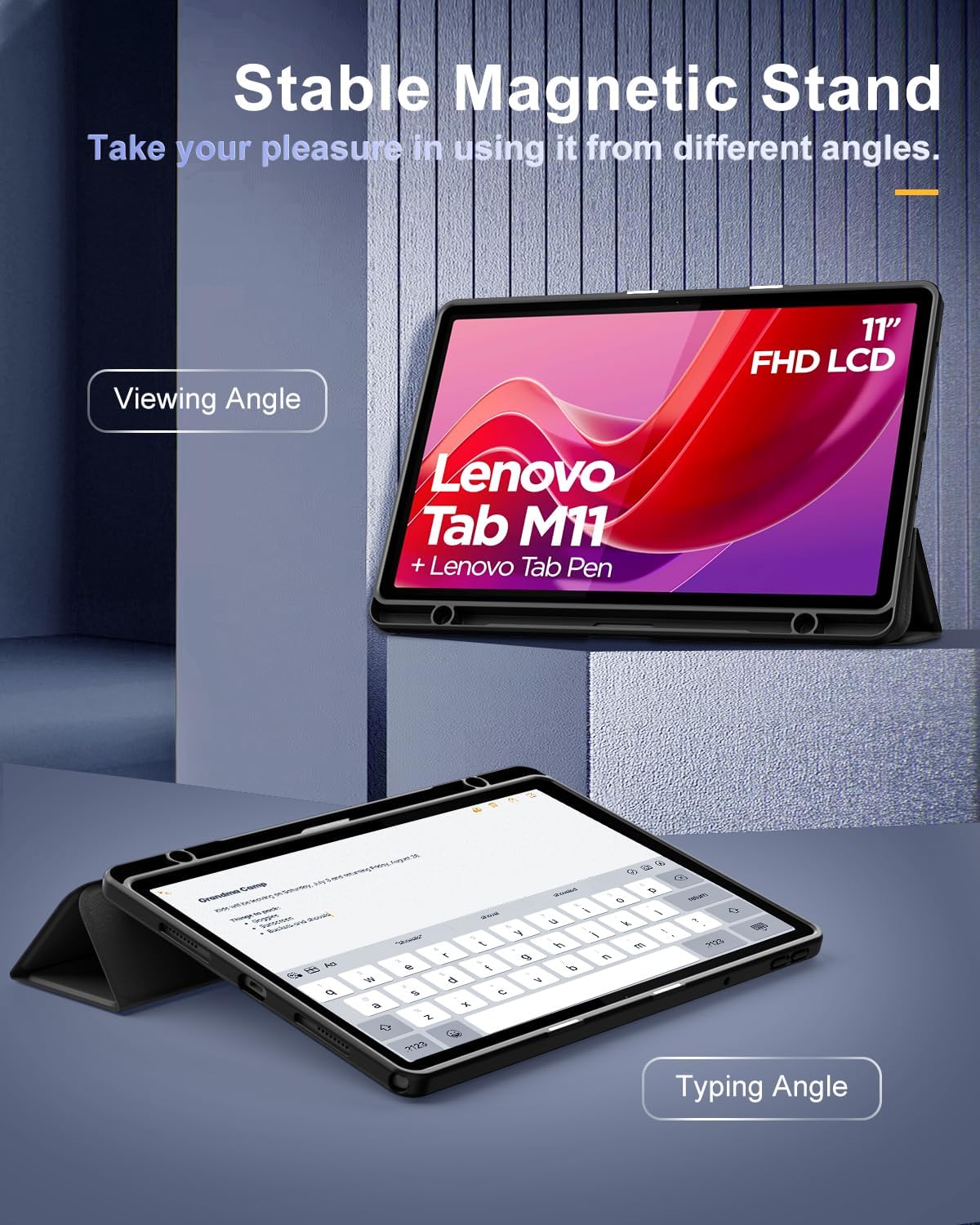 Timovo Cover per Lenovo Tab M11 2024 11 Pollici - immagine 3