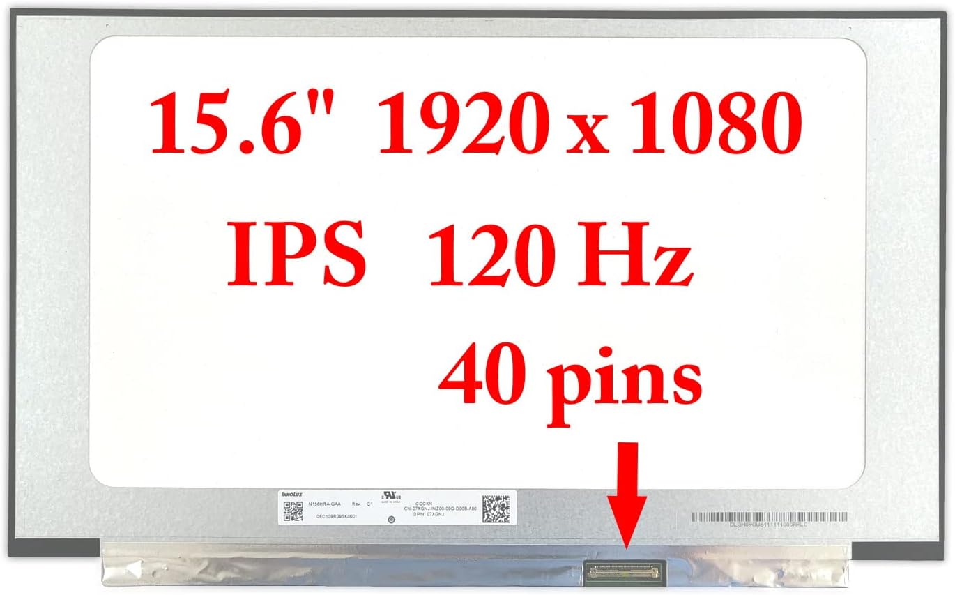 A Plus Screen FHD 120Hz 40pin Schermo di Ricambio - immagine 2