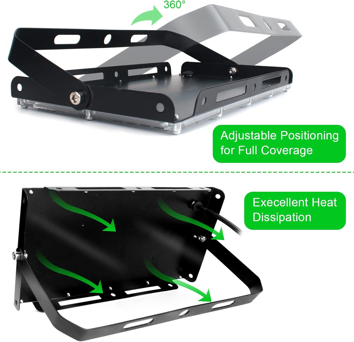 Createstar Faretto LED da Esterno 150W (2 Pezzi) - immagine 4