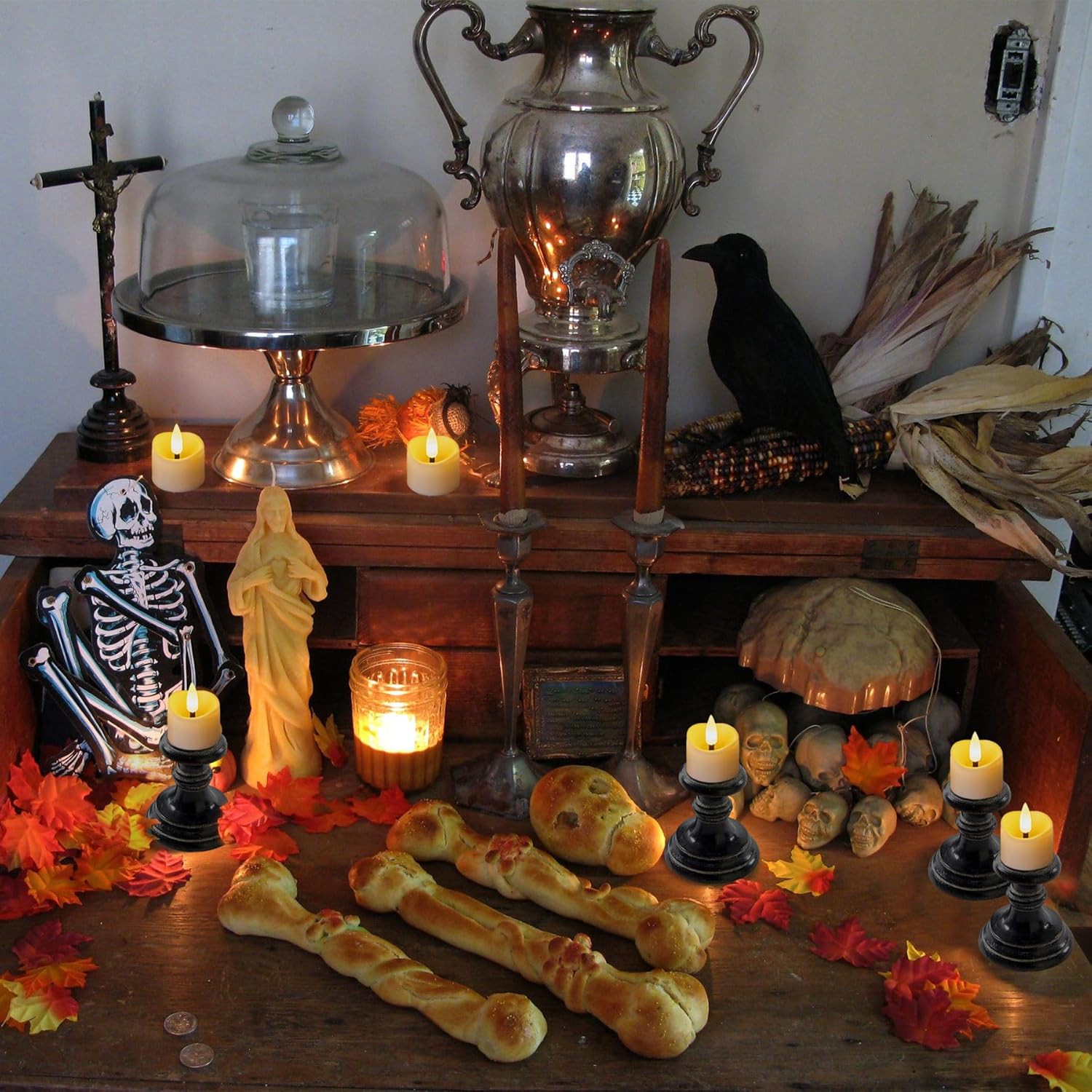 Yakpo 48 Lumini LED con Timer a Batteria - immagine 6