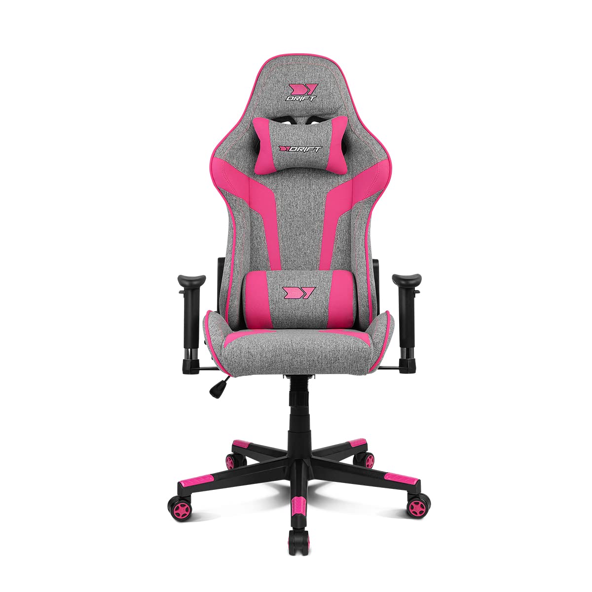 Drift Gaming Chair DR90 - Sedia da Gioco Grigio/Rosa