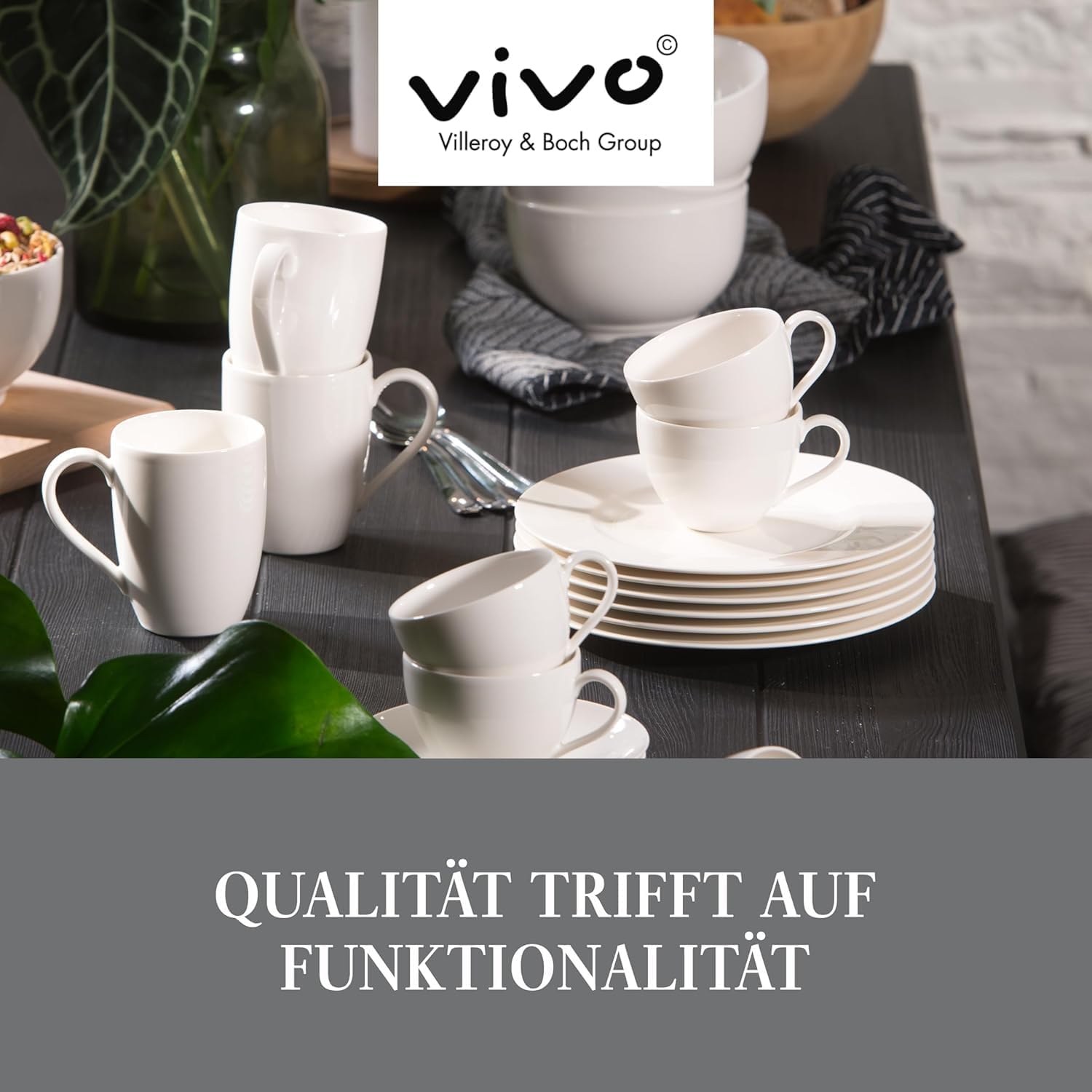 vivo – Villeroy & Boch Group – Basic White Tazze con Manico - immagine 7