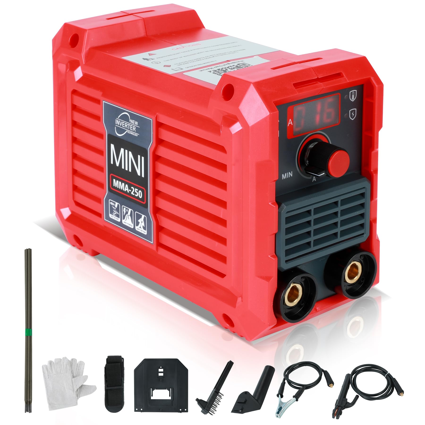 Saldatrice MMA Inverter Compatta 210x105x165mm