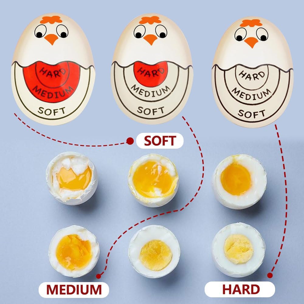 Timer per Cottura Uova in Resina 2 Pezzi - immagine 3