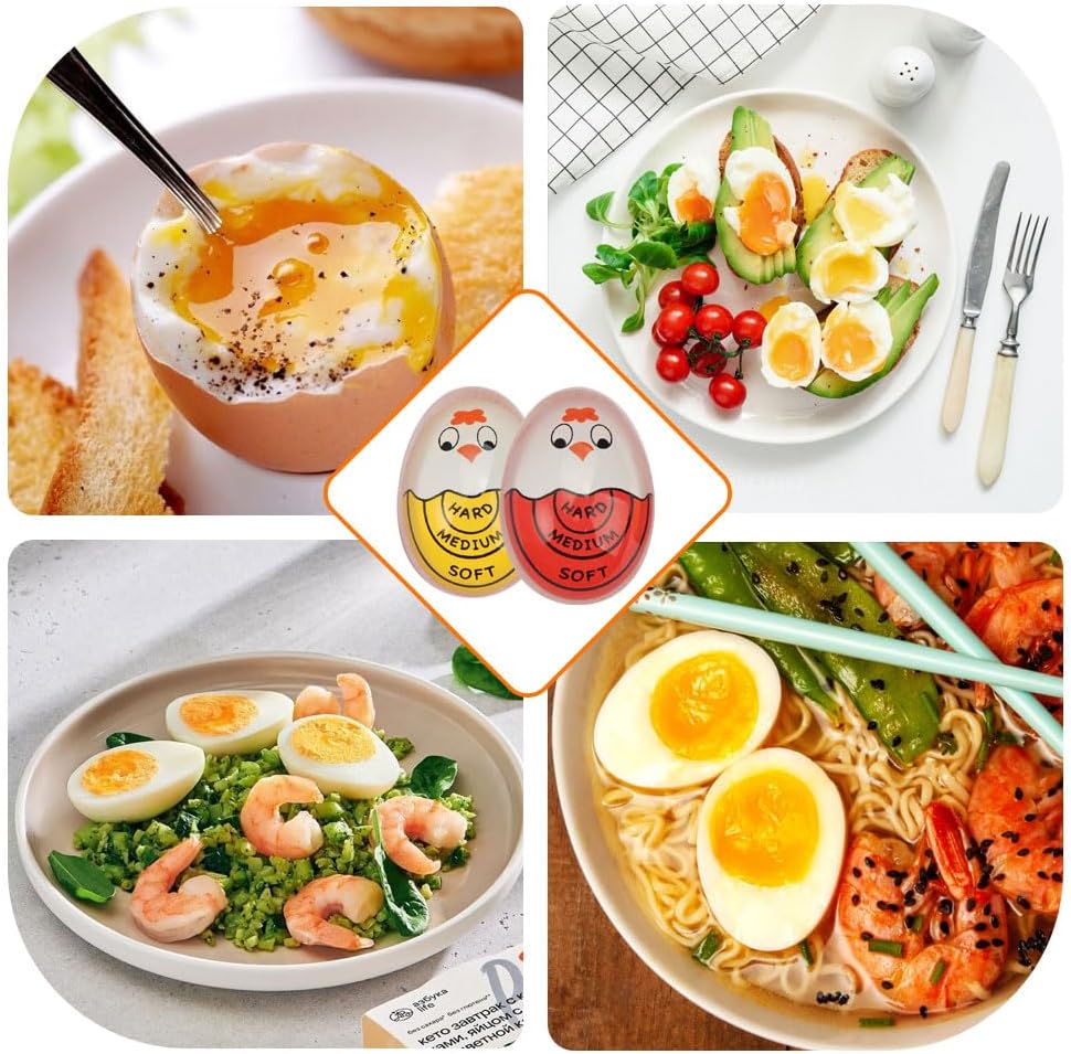 Timer per Cottura Uova in Resina 2 Pezzi - immagine 6