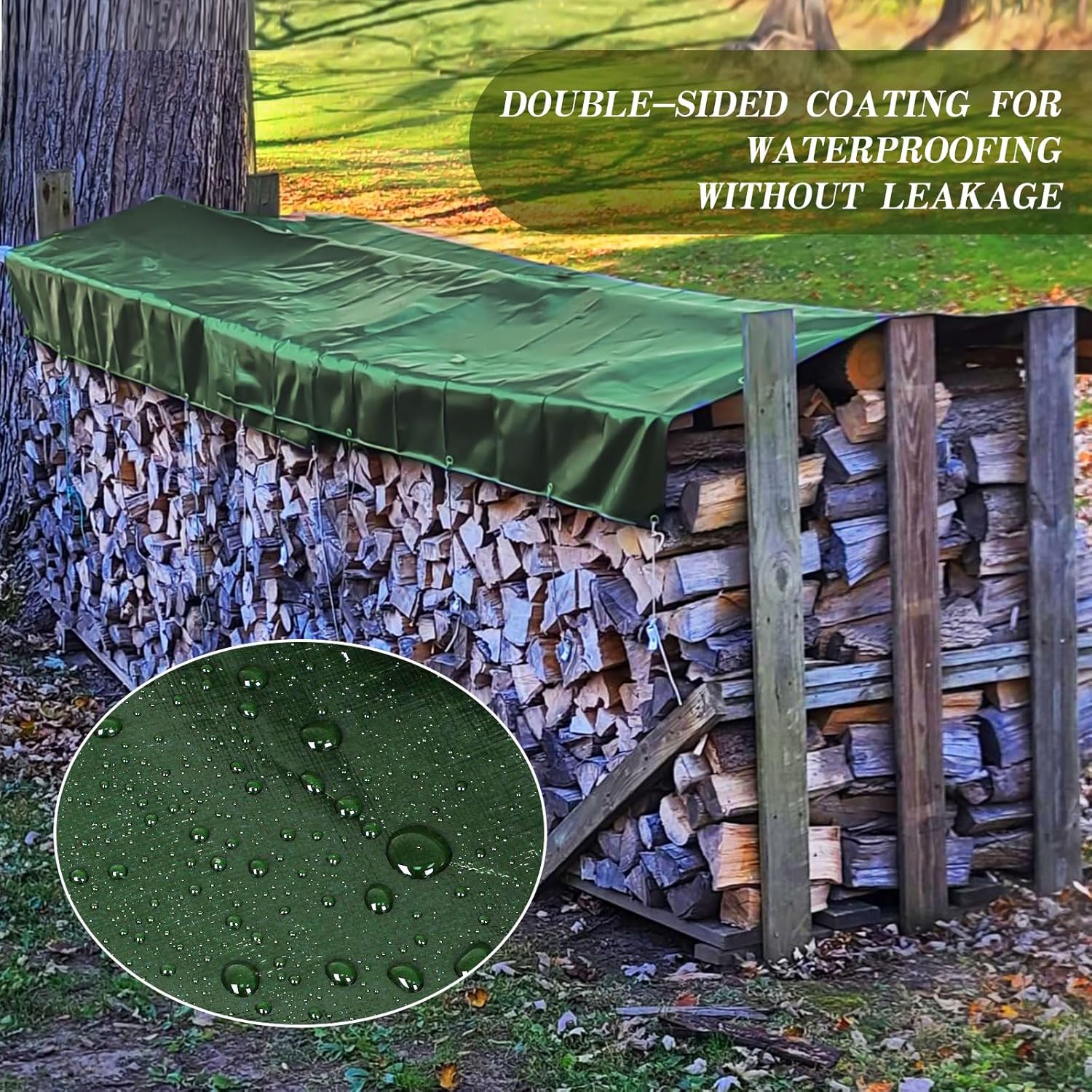 Telone Impermeabile Rinforzato con Occhielli - immagine 5