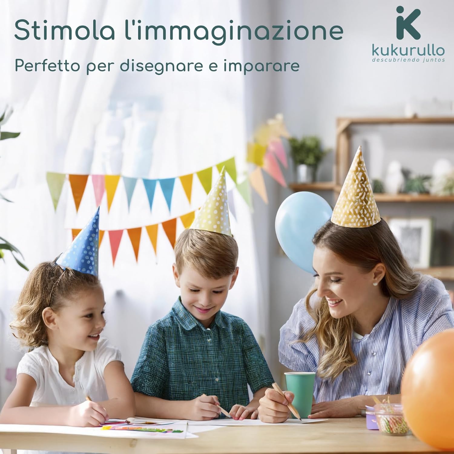 Set 25 Astucci con 6 Matite Colorate per Bambini - immagine 7