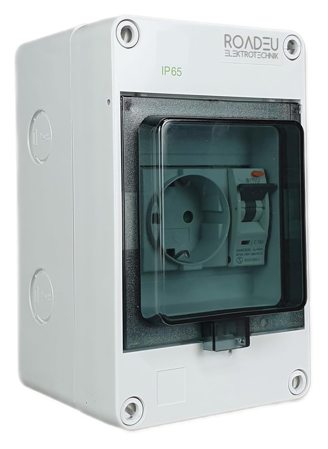 Roadeu Presa Schuko con Interruttore FI IP65 - immagine 8