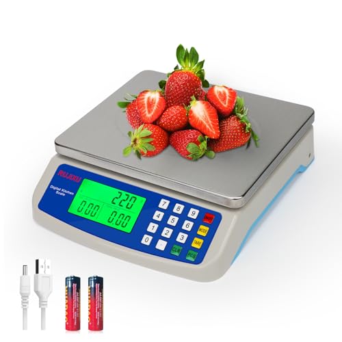 Bilancia Cucina Digitale Acciaio Inossidabile 30kg