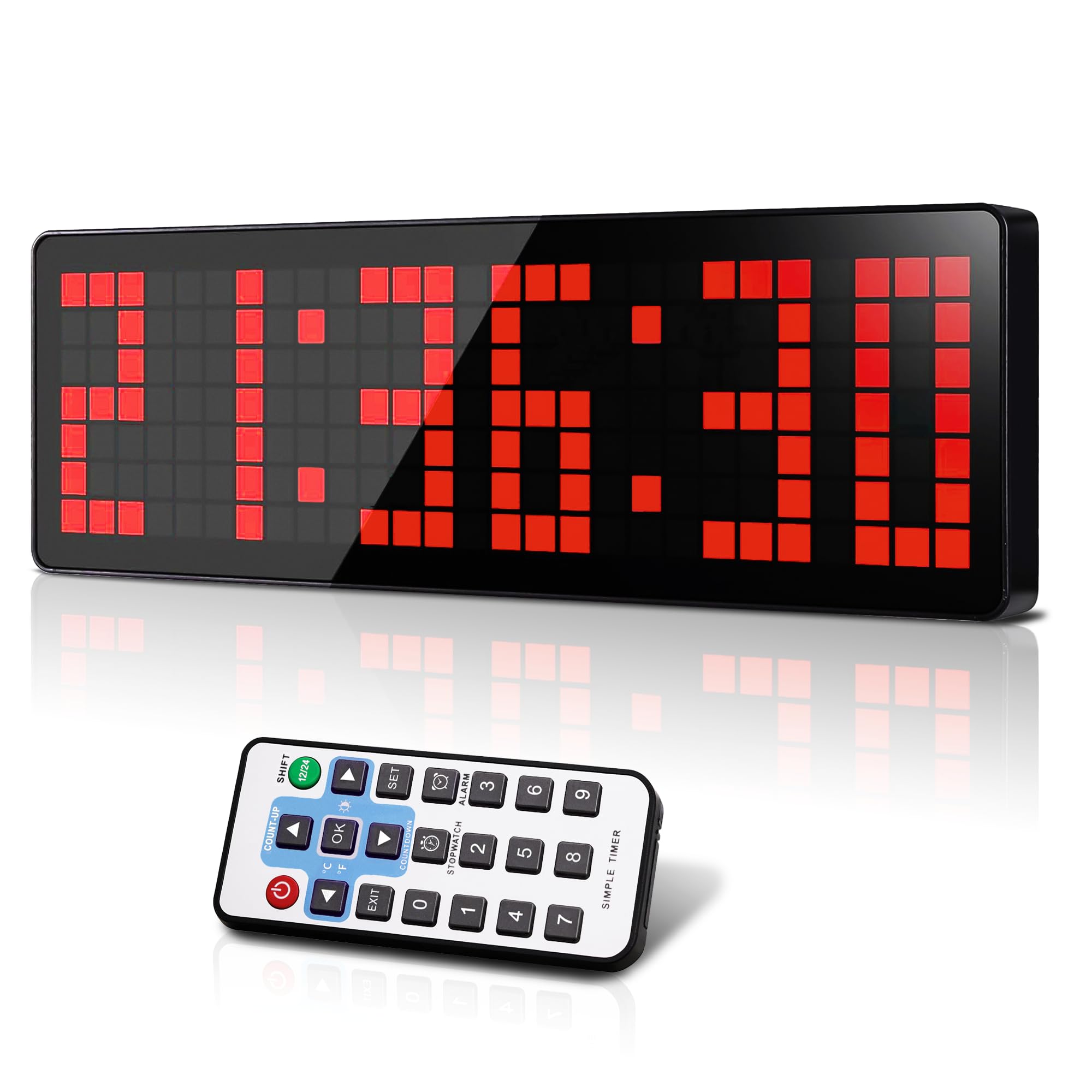 Timer da Palestra 13.2" Grande Orologio Digitale LED