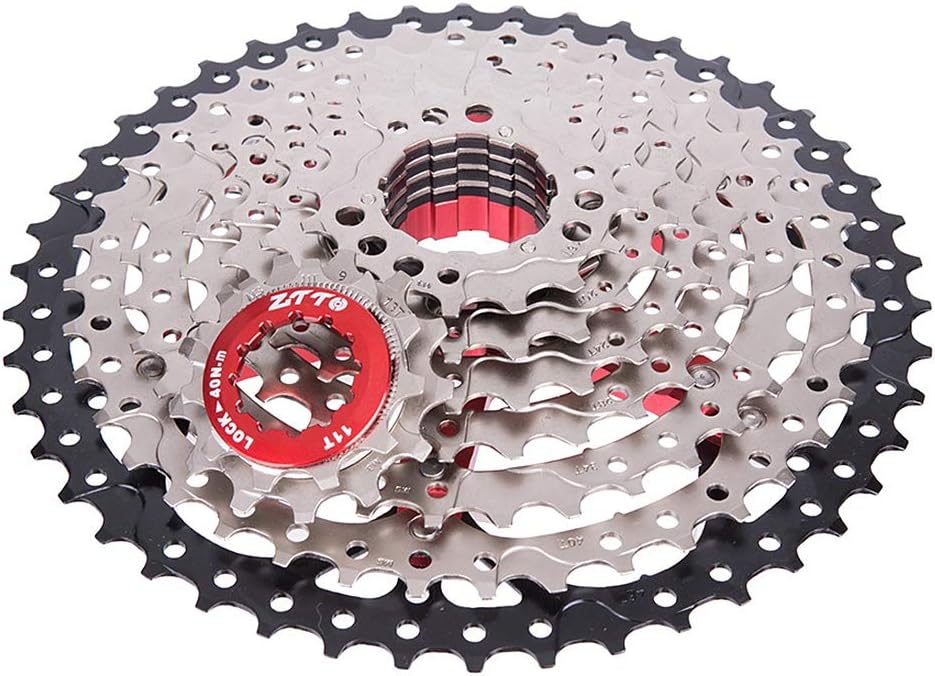 Cassetta 9v MTB 11-46T Pignoni Acciaio Leggero - immagine 4