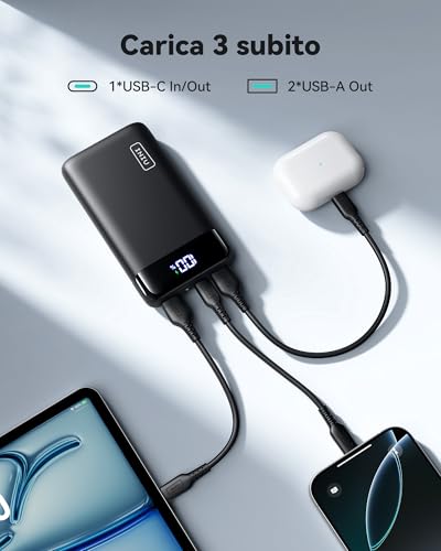 INIU Power Bank 20000mAh 22,5W Ricarica Rapida - immagine 5