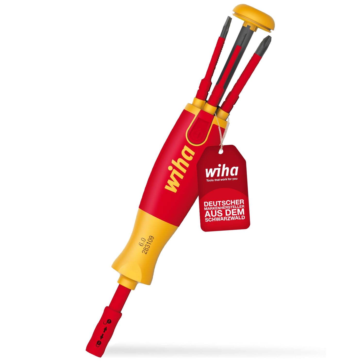 Wiha Destornillador con Cargador LiftUp electric 6 slimBits