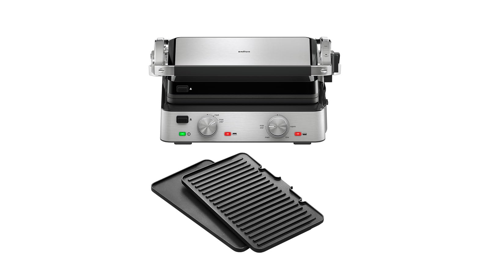 Piastra Grill Elettrica Braun CG7020 Acciaio 2000 W