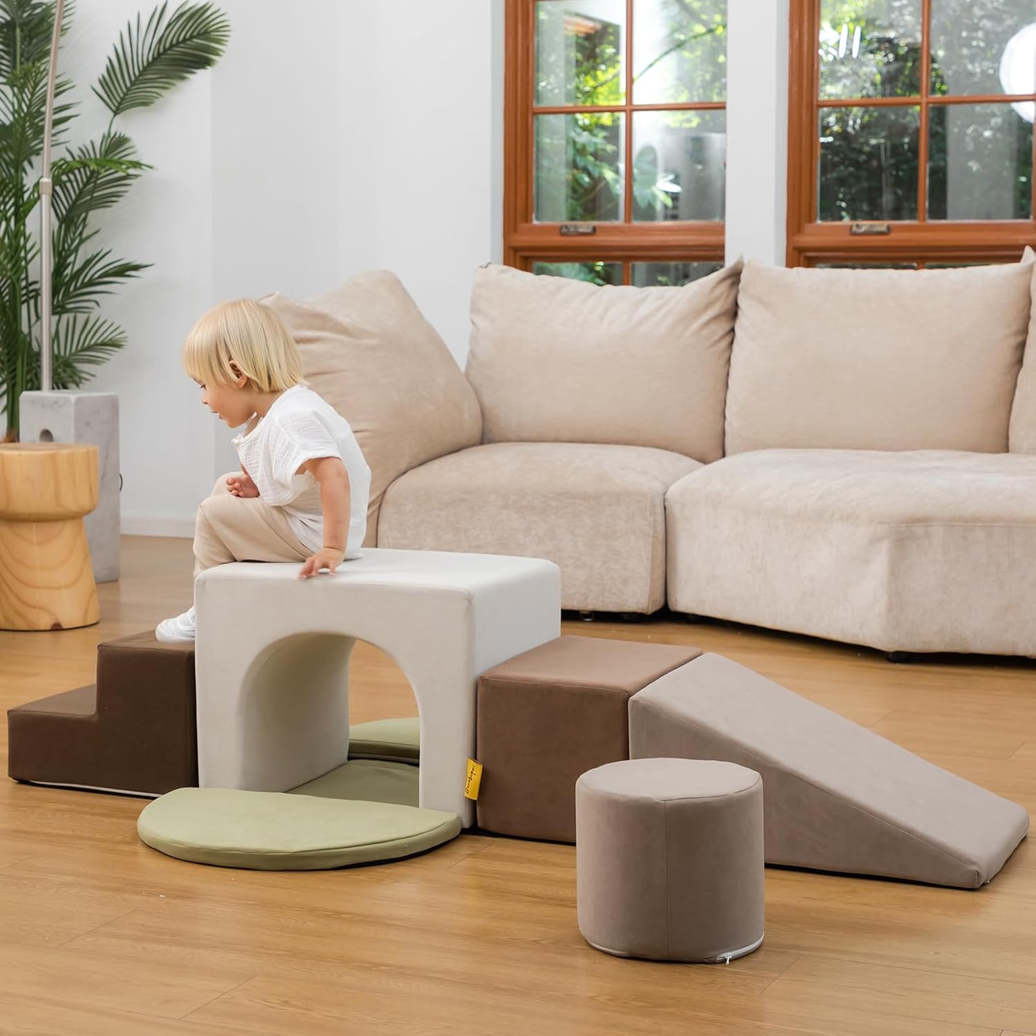 BanaSuper Blocchi di Arrampicata in Schiuma per Bambini - immagine 8