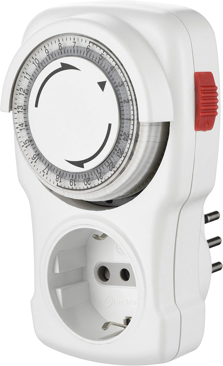 Electraline 58113 Programmatore Timer Meccanico Giornaliero - immagine 1