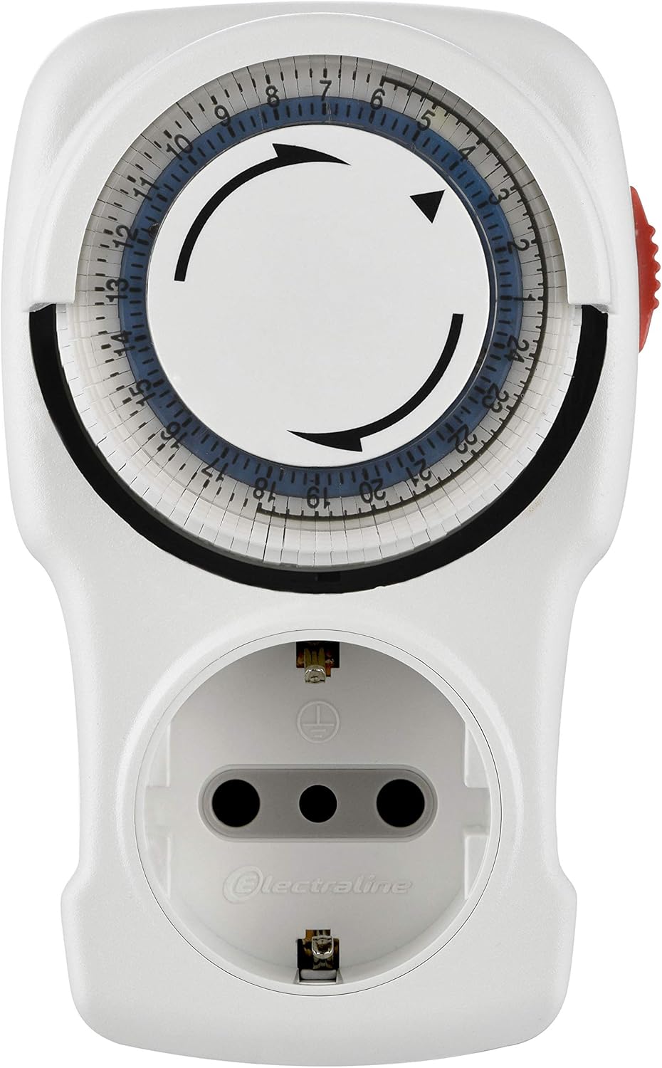 Electraline 58113 Programmatore Timer Meccanico Giornaliero - immagine 2