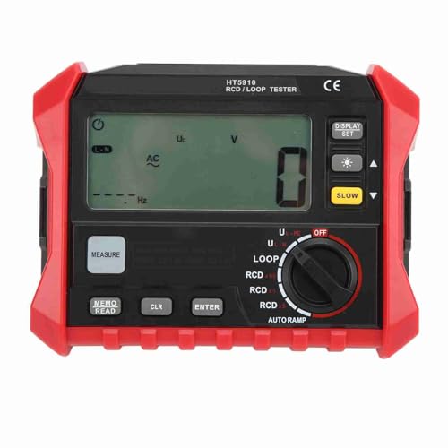 Strumento Test Digitale Resistenza Loop e Isolamento