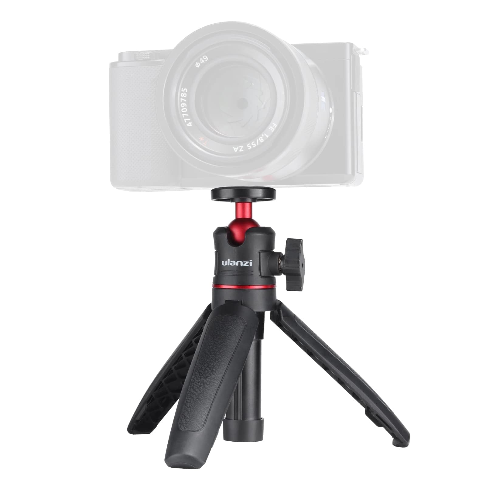 ULANZI MT-08 Treppiede Compatto Da Viaggio - Mini Treppiede Portatile Con Vite 1/4", Compatibile Con Sony ZV1/RX100 VII/RX1R II, Canon G7X Mark, Fujifilm X100V, Leica Q2