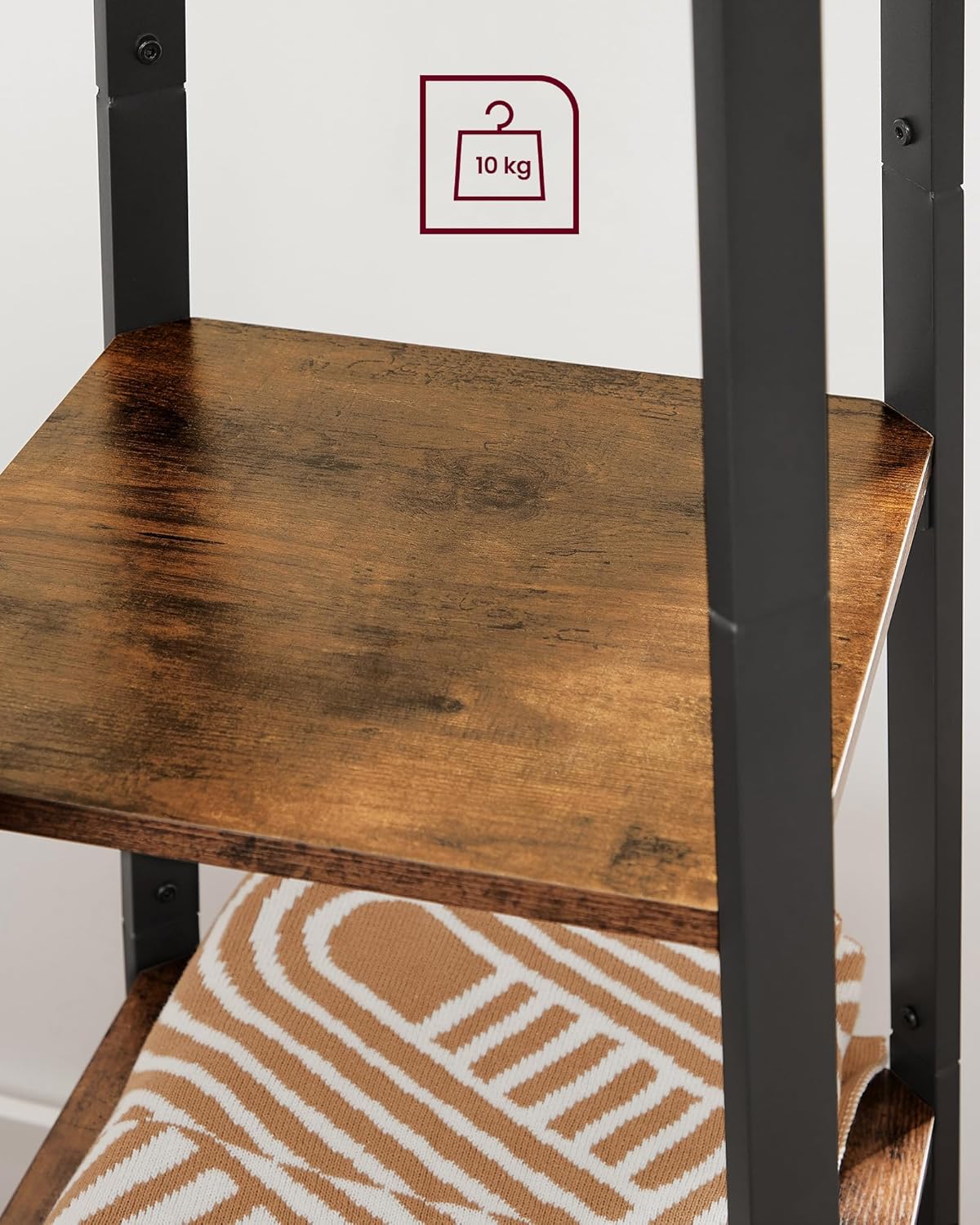 Vasagle Appendiabiti da Terra con 4 Ripiani - immagine 6