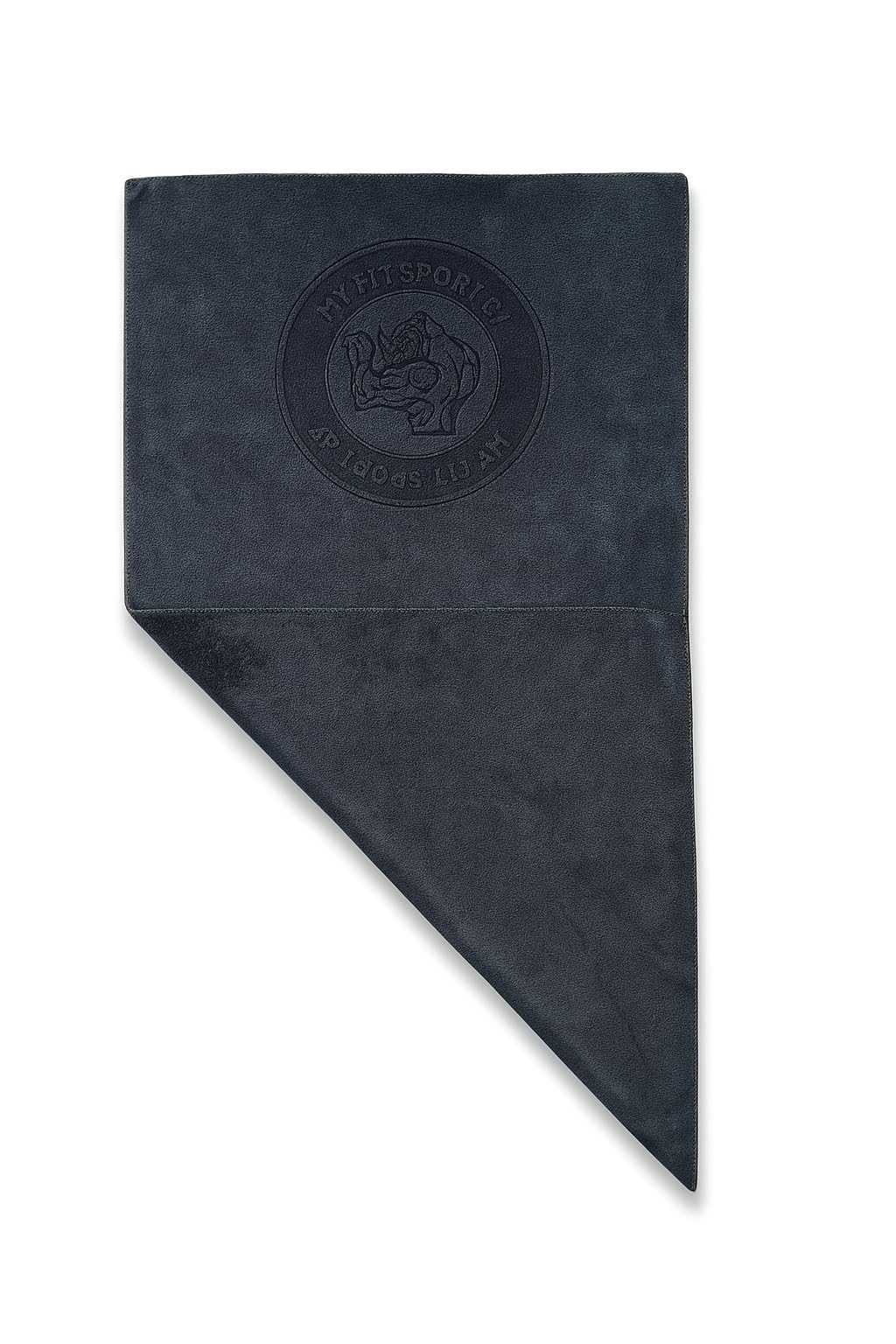 Asciugamano Fitness Microfibra Palestra Nero