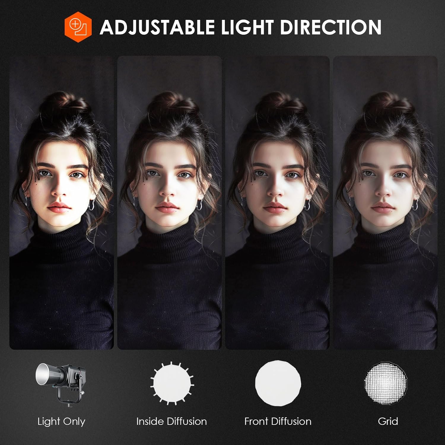 Tarion Softbox Parabolico Bowens Pieghevole 90cm - immagine 5