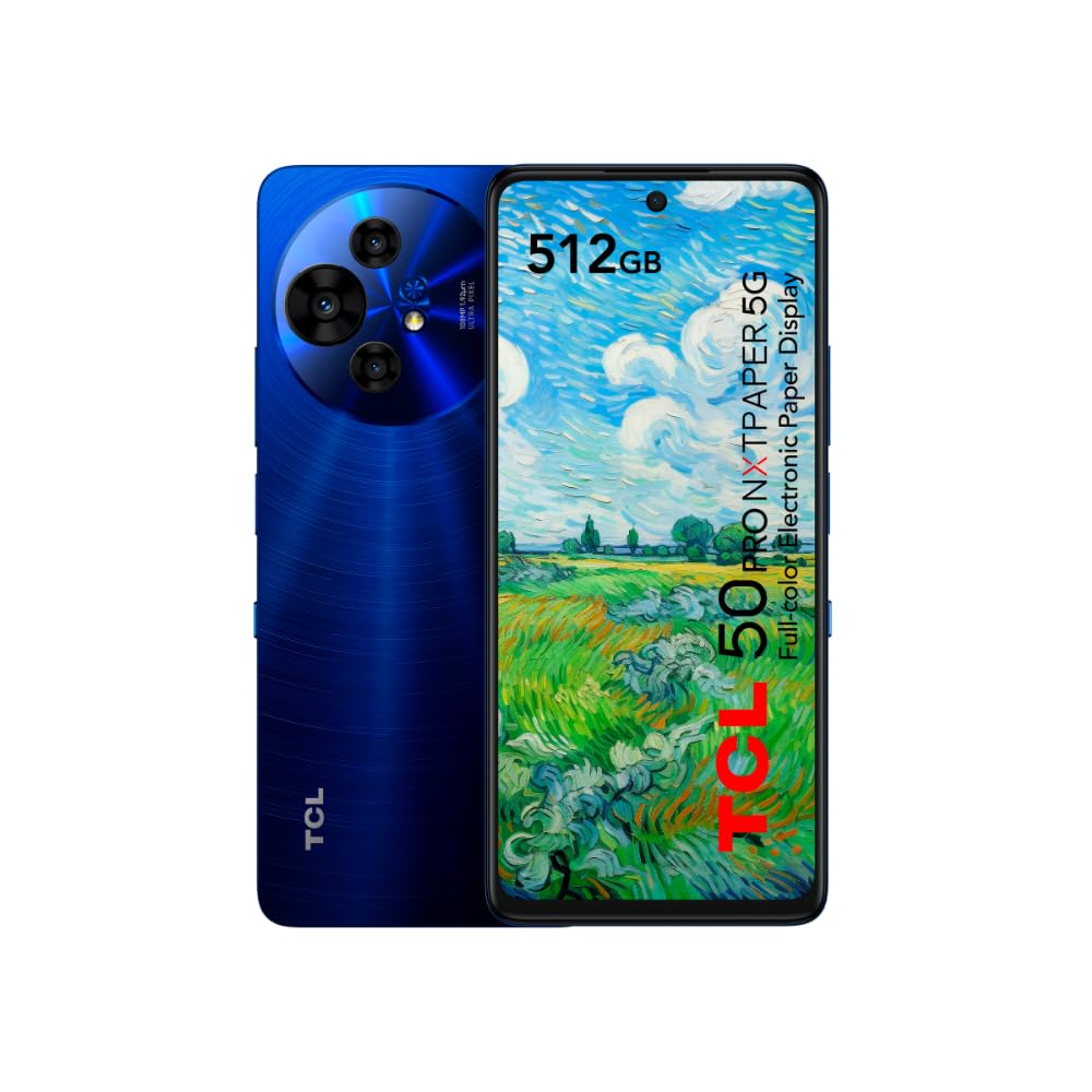 TCL 50 PRO NXTPAPER 5G, Dual, 512GB 8GB Ram, Midnight Blue