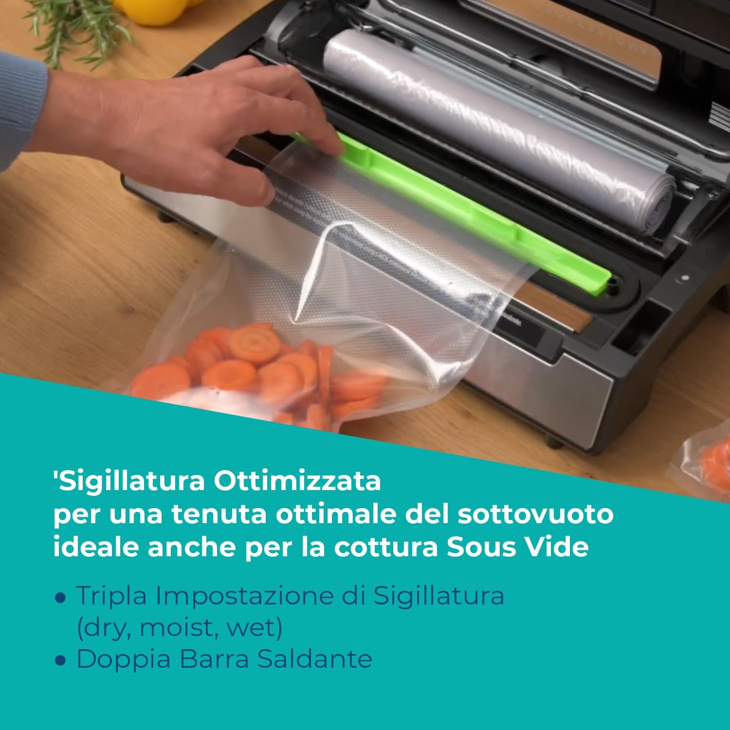 Laica VT3120 Macchina Sottovuoto per Alimenti - immagine 6