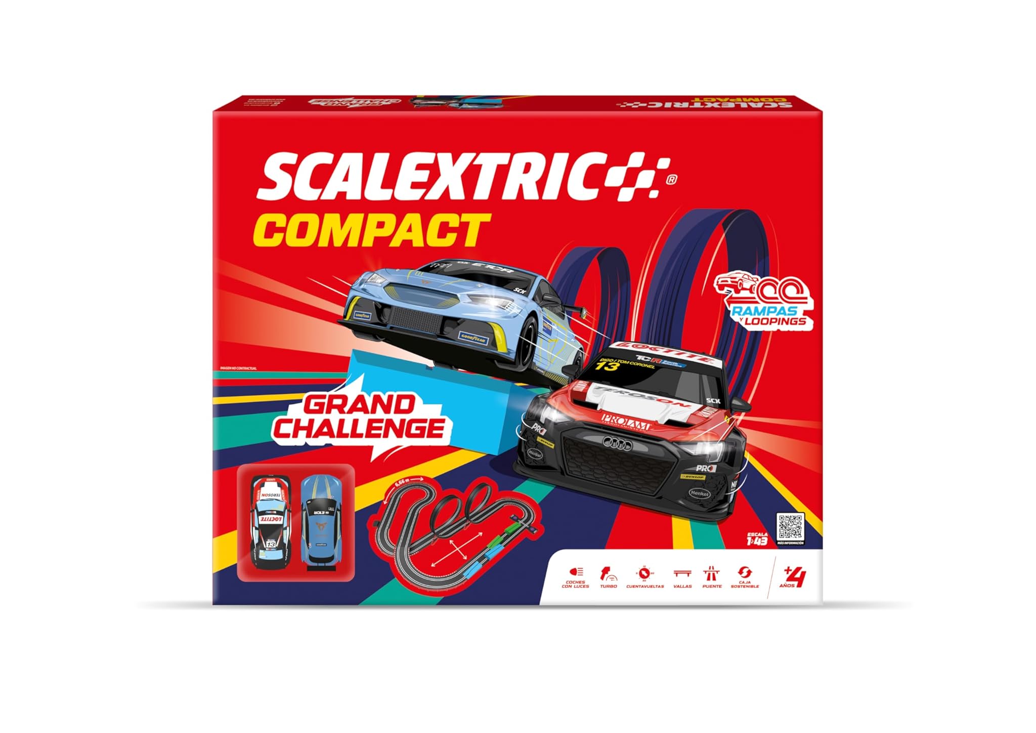 Scalextric - Circuito Compact Grand Challenge 1:43