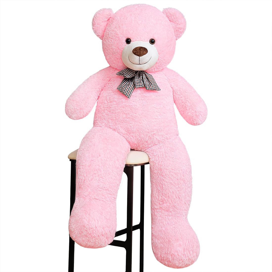 SNOWOLF Orsacchiotto Gigante di Peluche 120 cm - Rosa