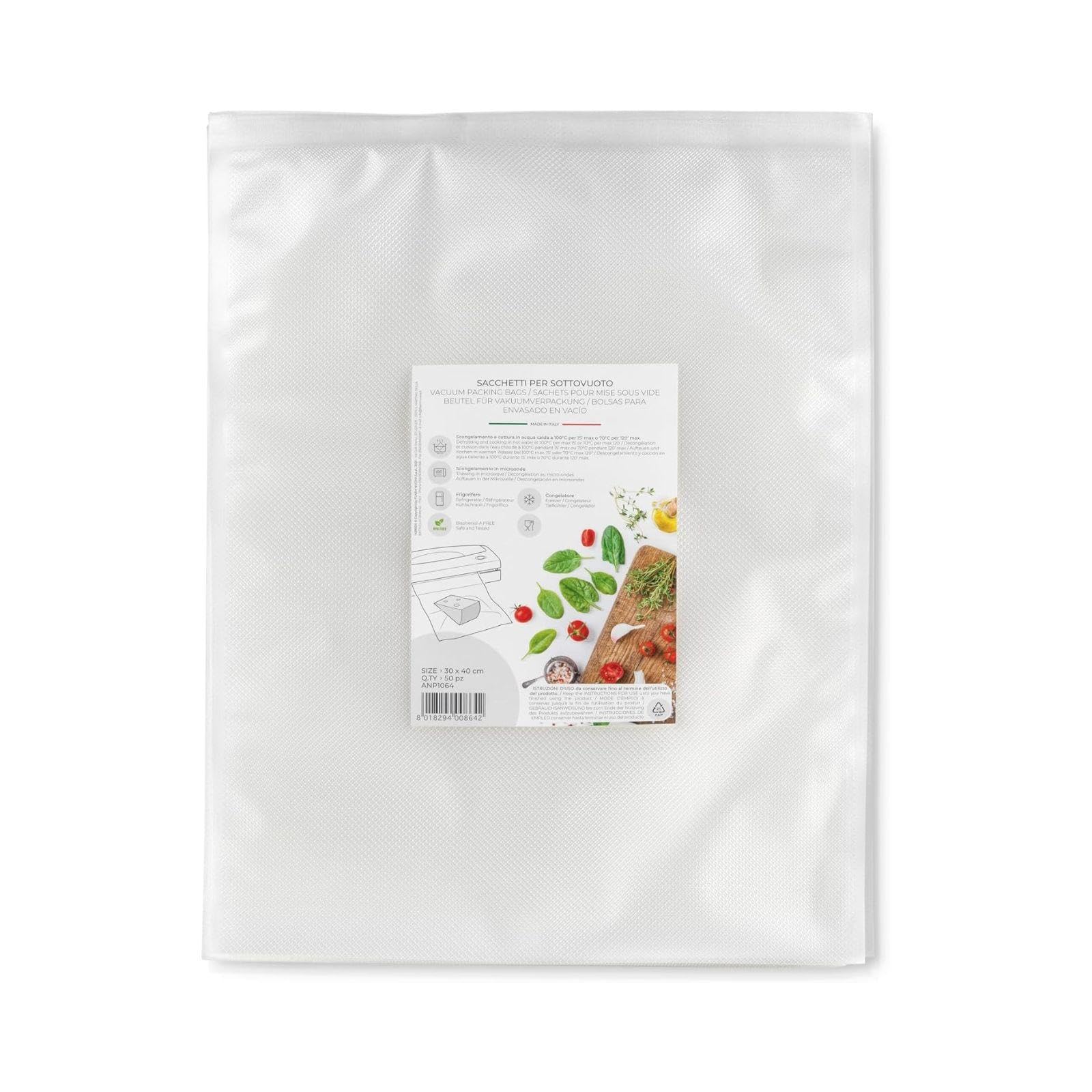Magic Vac - 50 Sacchetti Sottovuoto 30x40