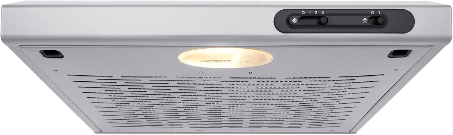 Respekta Cappa aspirante sottotop/Cappa aspirante sottopiano 50 cm/Alloggiamento in metallo in acciaio inox/Funzione di scarico e ricircolo / DH540IXL / C / 52–68 dB - immagine 13