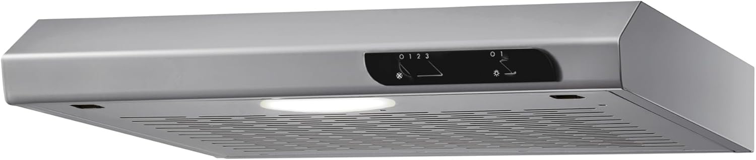 Respekta Cappa aspirante sottotop/Cappa aspirante sottopiano 50 cm/Alloggiamento in metallo in acciaio inox/Funzione di scarico e ricircolo / DH540IXL / C / 52–68 dB - immagine 1