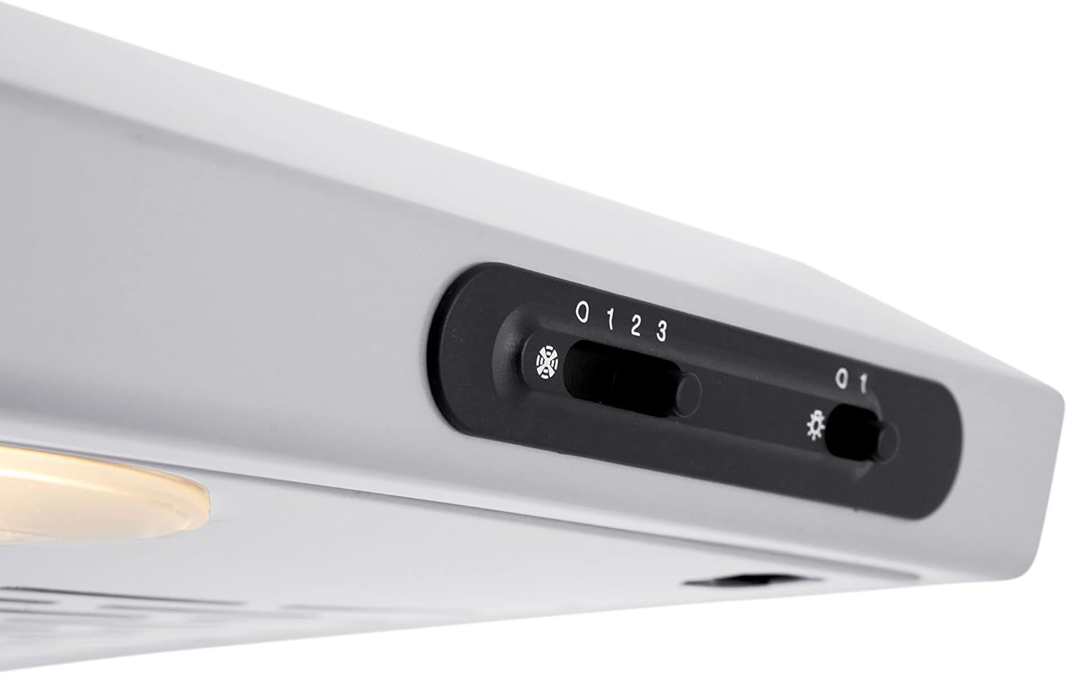 Respekta Cappa aspirante sottotop/Cappa aspirante sottopiano 50 cm/Alloggiamento in metallo in acciaio inox/Funzione di scarico e ricircolo / DH540IXL / C / 52–68 dB - immagine 9